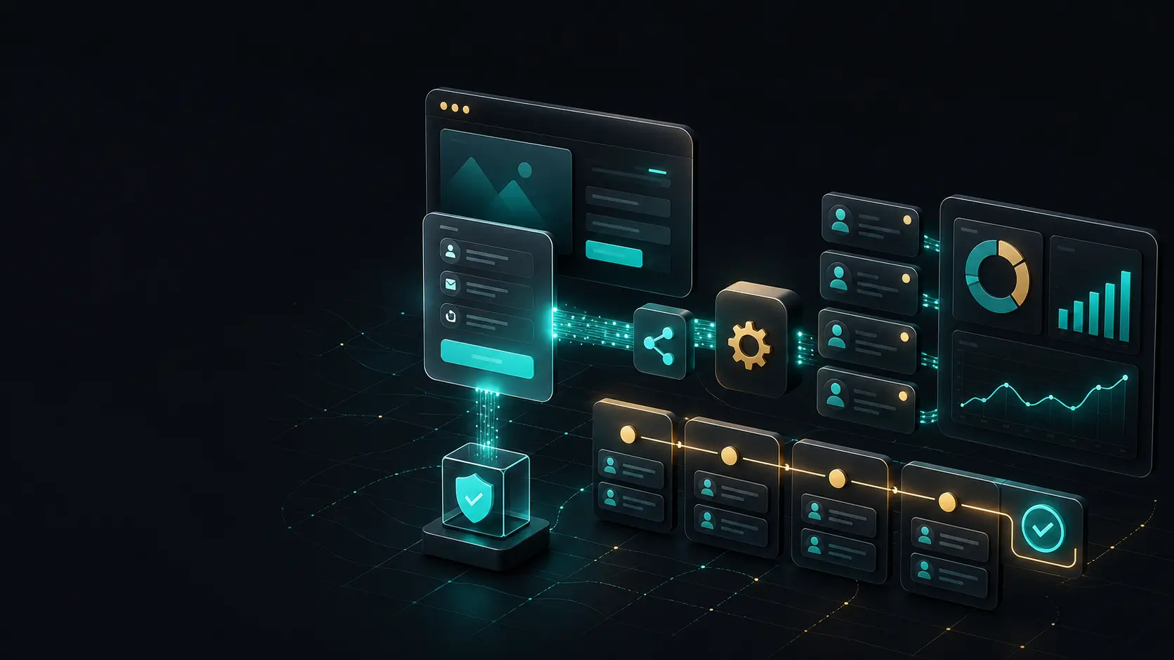 نمایش اتصال فرم سایت به نرم‌افزار CRM، انتقال امن لید و مدیریت قیف فروش