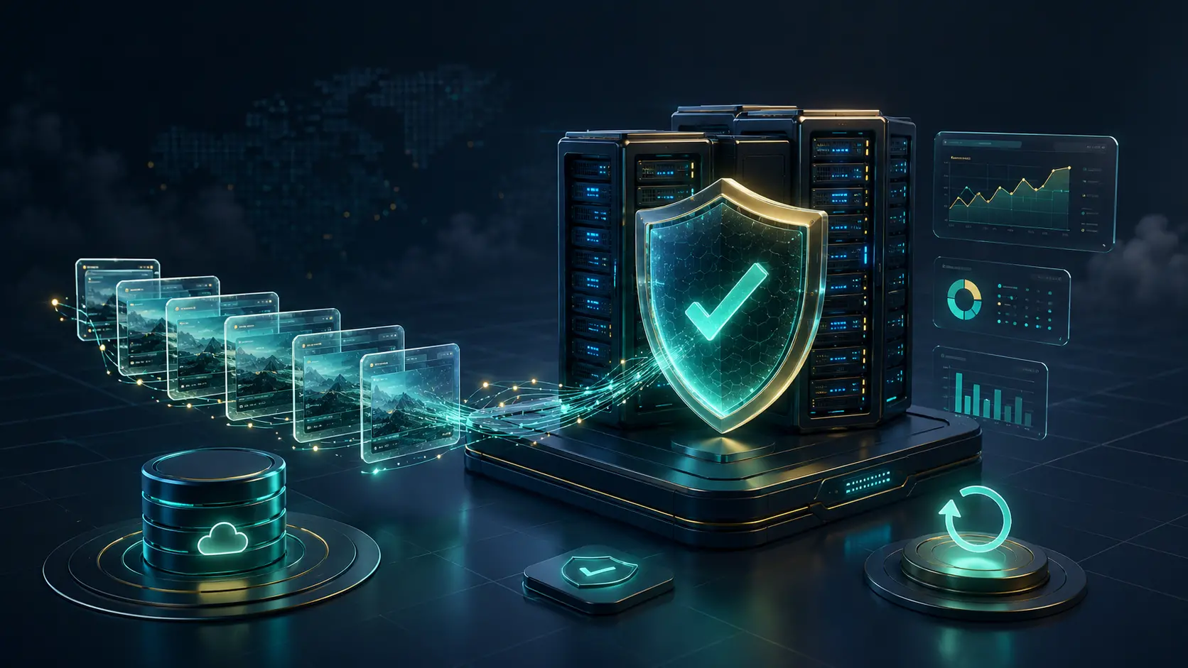 ارتقا امنیت سایت، بکاپ‌گیری خودکار و بازیابی امن اطلاعات