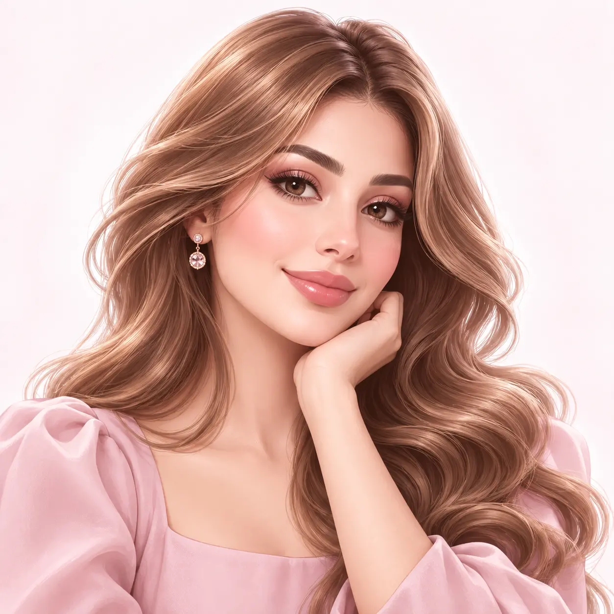 کاراکتر مشتری و تجربه بصری نرم افزار مدیریت سالن زیبایی بانو